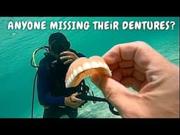 Treasure Hunting in Cozumel - Found Dentures 😬