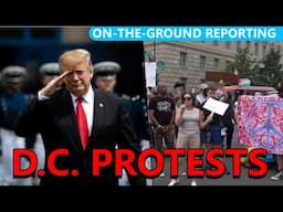 LIVE From Trump Military Parade Protest in Washington D.C.