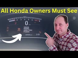 Fix Honda Dashboard Display After Changing the Battery - CRV