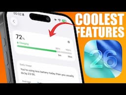 iOS 26 - 10 Coolest New FEATURES !