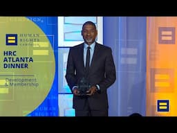 Charles M Blow Receives the HRC Equality Award at the 2025 HRC Atlanta Dinner