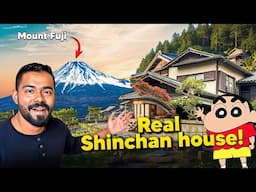 I Visited Shinchan’s Real House in Japan & Explored Mt. Fuji’s Hidden Village!