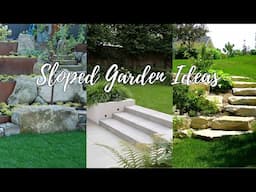 Sloped Garden Ideas to Transform a Challenging Yard Into a Stunning Outdoor Oasis Garden Ideas