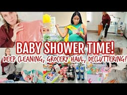 Home Reset, Grocery Haul, Deep Cleaning!! Getting the house ready for family visiting!