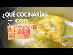 MENÚ ECONÓMICO CON $100 PESOS #cocinaconmigo #viralrecipevideo