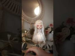 Sofia is a customized Blythe doll be me:) #doll #blythe #dollrepaint