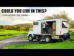 They Turned An Army Truck Into A LUXURIOUS OFF-GRID HOME!