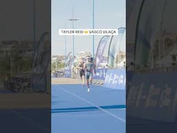 When giving up isn’t an option! 😤 #WTCSAlghero #Triathlon #SprintFinish #shorts
