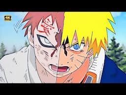 Gaara Vs Naruto and Sasuke Full Fight In Hindi | Naruto Badass Moments | Itachi Uchiha Entry
