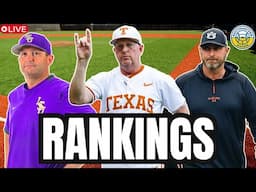 SEC Baseball Power Rankings: Texas on Top & LSU Surges