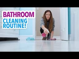A Cleaning Expert's 5-Minute Bathroom Cleaning Routine!