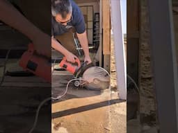 No Footings? No problem! Footing Retrofit! #shorts #footings #concrete #buildingconstruction #diy