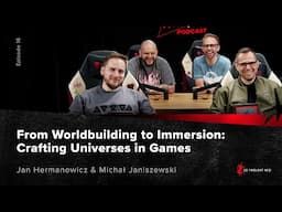 AnsweRED Podcast - Episode 16: From Worldbuilding to Immersion: Crafting Universes in Games