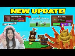 BARU!! TANAM BENIH BUNGA EMBER LILY & SELESAIKAN MISI BIZZY BEAR!! UPDATE GROW A GARDEN!! ROBLOX