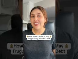 How much I spent in May 💰￼#simpleliving #intentionalliving #frugalliving #whatispend