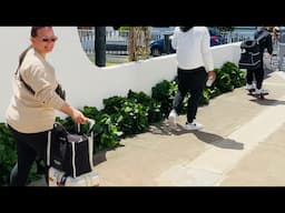 Os Filhos de Regresso á Bermuda.😢😢😢….Vão  Voltar para o Natal se Deus Quiser 🙏