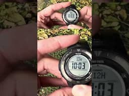 How to change the time on a Casio Pro trek watch￼