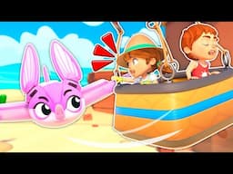 HOT AIR BALLOON is stuck! Let's go, Rescue Squad! | Super Firefighter Rescue Team