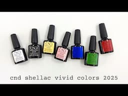 CND Shellac Vivid Collection surprised me!