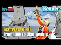 Building a Vintage Kenner AT-AT from a pile of Junk - Part 4 - Grappling Gun - Toy Polloi