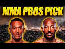 MMA Pros Pick ✅ Jamahal Hill vs. Khalil Rountree 👊 UFC Baku