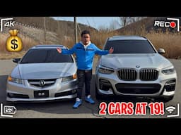2 Cars at 19🤑| X3M40 First Wash & 1st POV Drive