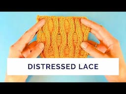 Let's Learn Distressed Lace Together in a Live Workshop