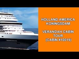 Holland America's Koningsdam Verandah Cabin Tour (2025)