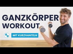 Effektives Kurzhantel Workout für den ganzen Körper | Die 10 besten Übungen