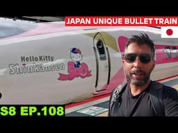 The World's ONLY Hello Kitty Bullet Train in Japan 🇯🇵 S8 EP 108 | Pakistan to Japan Motorcycle