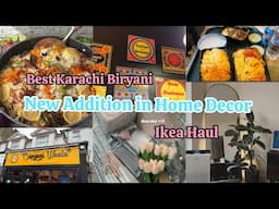 New Changes in Home Decor 🩵 | Best Biryani in London 🥘
