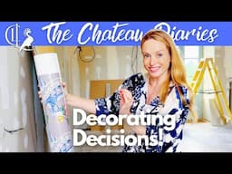 Choosing the New Colours for the Chateau's Kitchen Corridor! 🎨❓