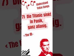 Understand FALCO SONGS - Titanic