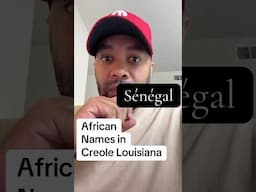 African names in Creole Louisiana