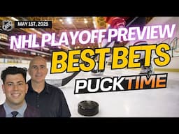 Thursday NHL Playoff Picks & Predictions | Maple Leafs vs Senators | Stars vs Avalanche | 5/1/25