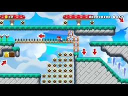 50人ありがとーーー !  ! [Thanks to 50 People!!] by キレるメーカー2ww [Kirerumeka2ww] 🍄Super Mario Maker 2 #djg