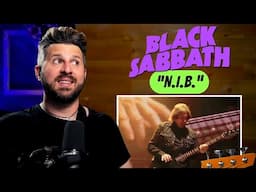Bass Teacher REACTS to BLACK SABBATH - "N.I.B." (Live) | First Time Seeing GEEZER BUTLER!