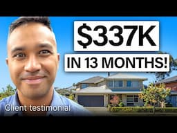 How He Made $337K In 13 Months From Property