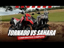 HONDA SAHARA 300 VS XR 300L TORNADO | COMPARATIVO COMPLETO