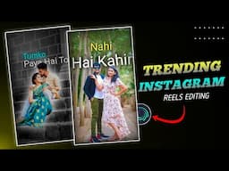 "Main Agar Kahoon" Lyrics Video Editing l Trending Lyrics Video Editing Alight Motion
