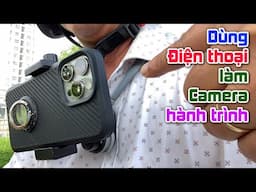 Hướng dẫn dùng Điện thoại làm Camera hành trình - Vòng đeo cổ Telesin - Mount 2
