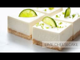 No-Bake LIME CHEESECAKE | No Grains, No Dairy, No Eggs