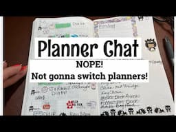 Planner Chat | Such A Busy Week Ahead