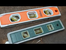 Johnson USA Structo-Cast Torpedo Level Vs. Johnson Modern Torpedo Level...