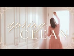 Realistic Spring Cleaning