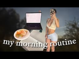 My Productive Morning Routine⎸ Gym, Disciplined, Healthy Habits, etc.