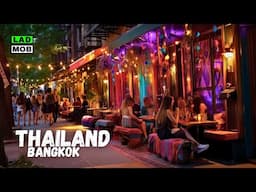 INSANE Thai Street Food at Yaowarat Night Market | Bangkok, Thailand  Walk 4K HDR