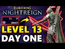 Elden Ring Nightreign - Level 13 Day ONE! The BEST Ironeye Build (Solo Run)  Libra Boss