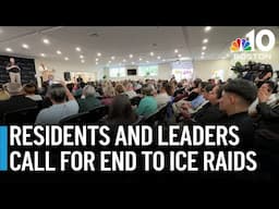 Leaders join Chelsea community members in call to stop ICE raids