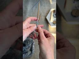 Knitting tip for how to remove your needle tips from your cord! #shorts #knitting